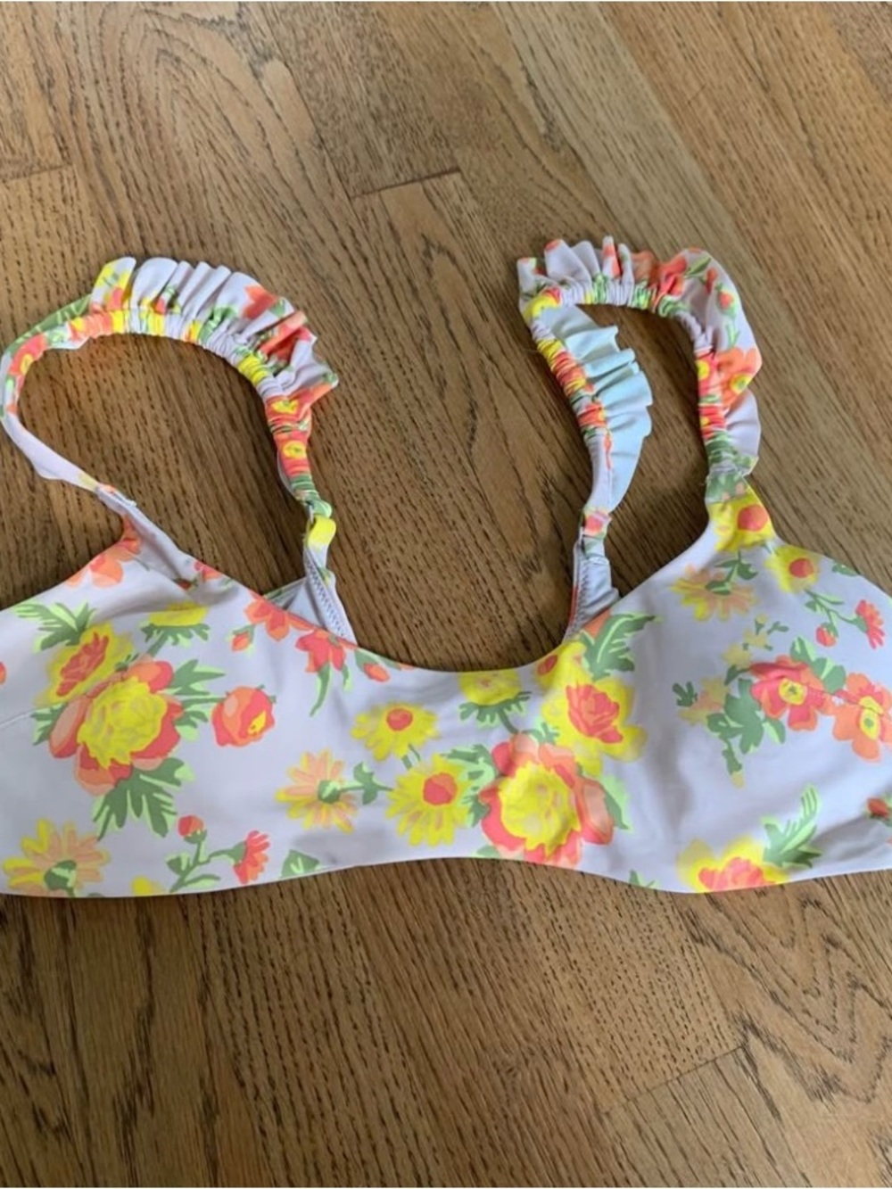 Aerie Ruffle-Strap Bikini Top